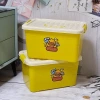 Little Yellow Duck plastic storage box, household student dormitory storage box, clothes storage box, hand-held Specification image
